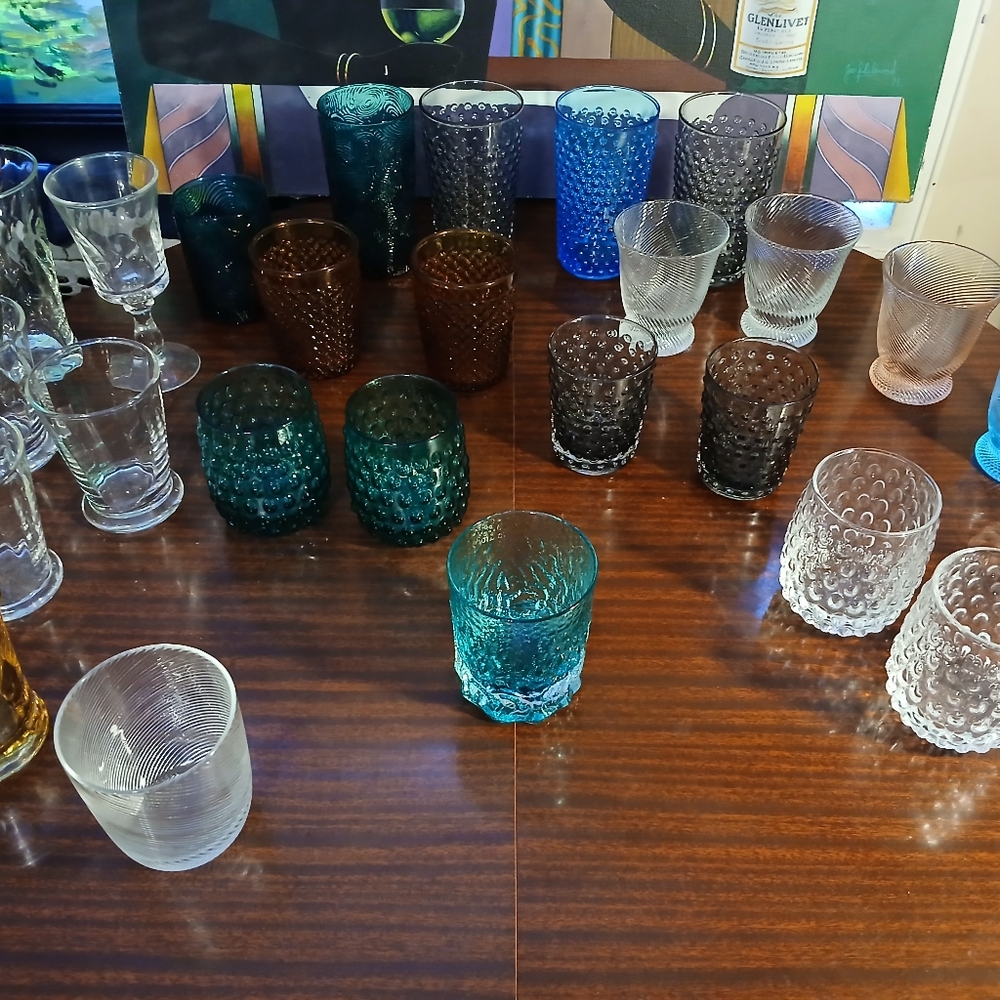 Blue pheasant glasses